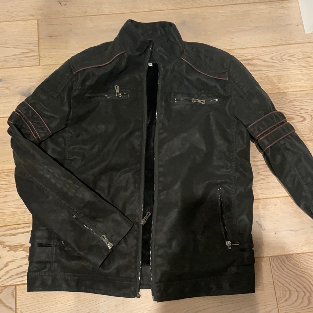 Men’s leather jacket